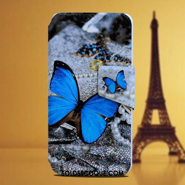 Coque Huawei Y7 2018 Dessin Animé Créatif Tout Compris Étui En Cuir Rouge Soldes