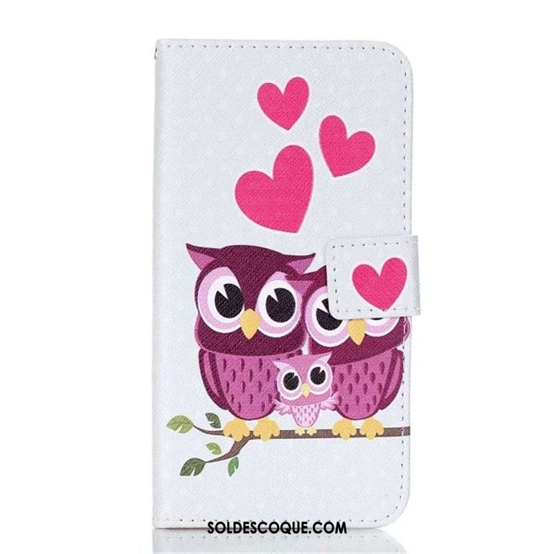 Coque Huawei Y7 2018 Gaufrage Protection Support Silicone Peinture Pas Cher