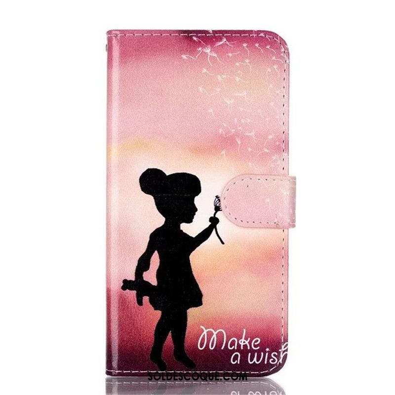 Coque Huawei Y7 2018 Gaufrage Protection Support Silicone Peinture Pas Cher