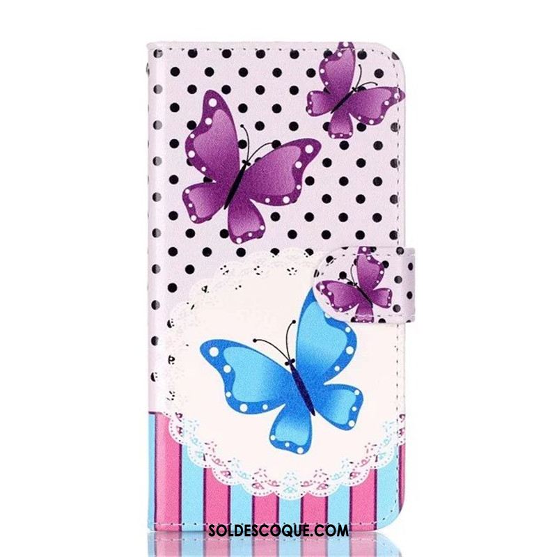 Coque Huawei Y7 2018 Gaufrage Protection Support Silicone Peinture Pas Cher