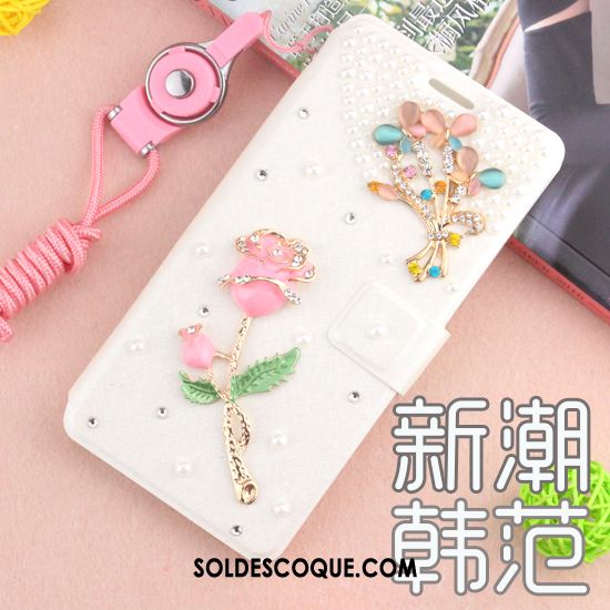 Coque Huawei Y7 2018 Incassable Étui Rouge Étui En Cuir Protection Soldes