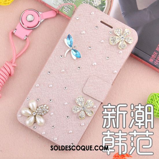 Coque Huawei Y7 2018 Incassable Étui Rouge Étui En Cuir Protection Soldes