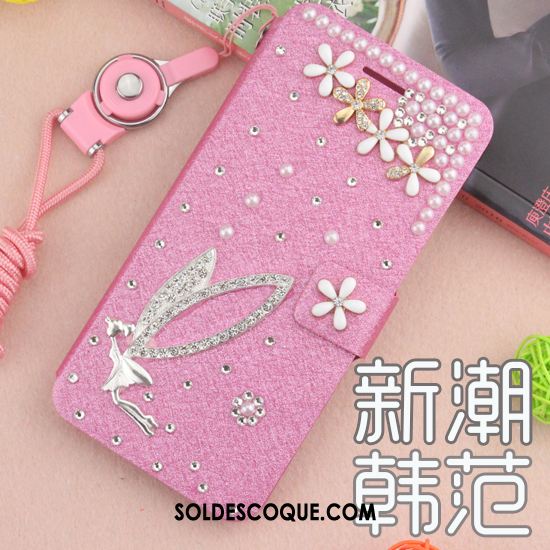 Coque Huawei Y7 2018 Incassable Étui Rouge Étui En Cuir Protection Soldes