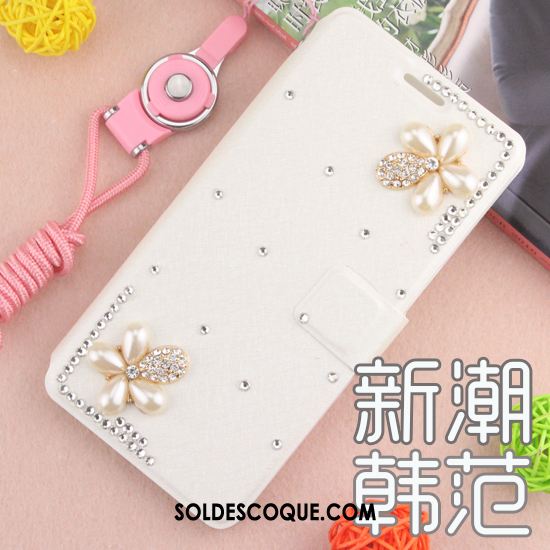 Coque Huawei Y7 2018 Incassable Étui Rouge Étui En Cuir Protection Soldes