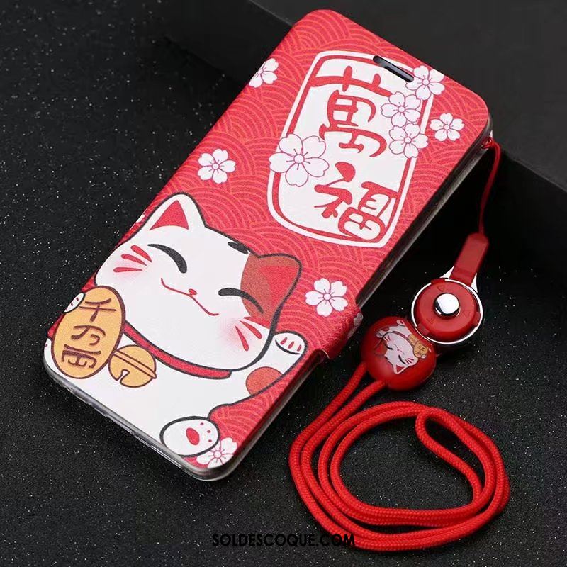 Coque Huawei Y7 2018 Ornements Suspendus Clamshell Téléphone Portable Fluide Doux Dessin Animé Pas Cher