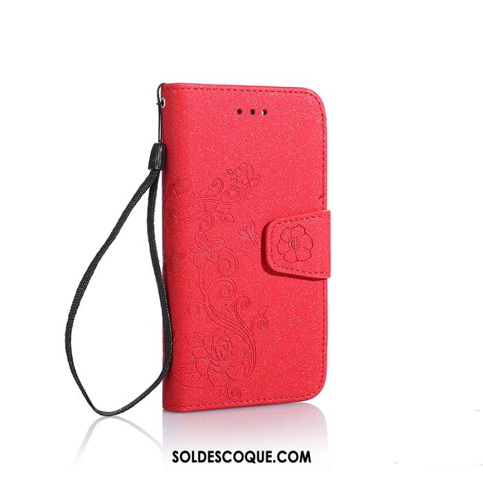 Coque Huawei Y7 2018 Étui En Cuir Téléphone Portable Tendance Rose Créatif En Vente