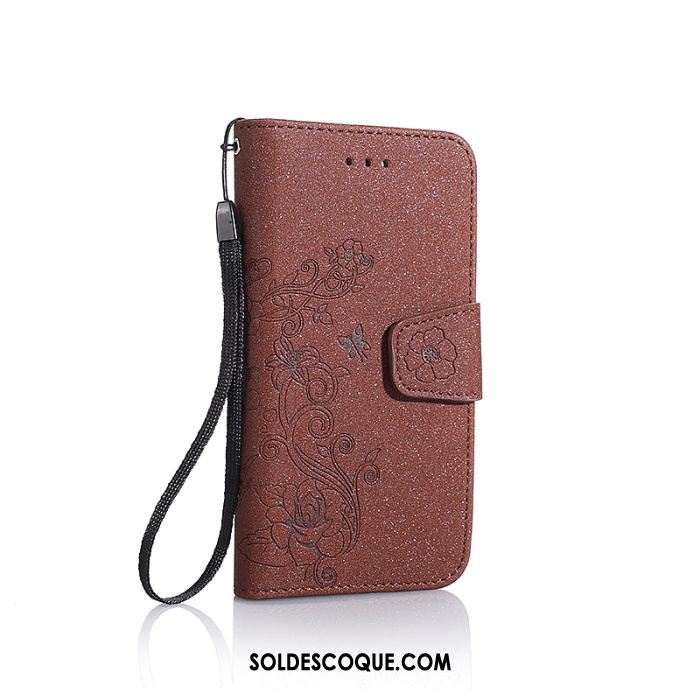 Coque Huawei Y7 2018 Étui En Cuir Téléphone Portable Tendance Rose Créatif En Vente