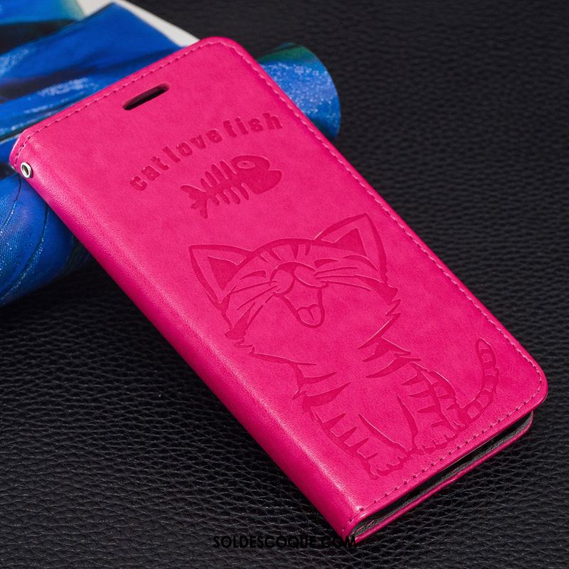 Coque Huawei Y7 2018 Étui Téléphone Portable Portefeuille Charmant Incassable Pas Cher