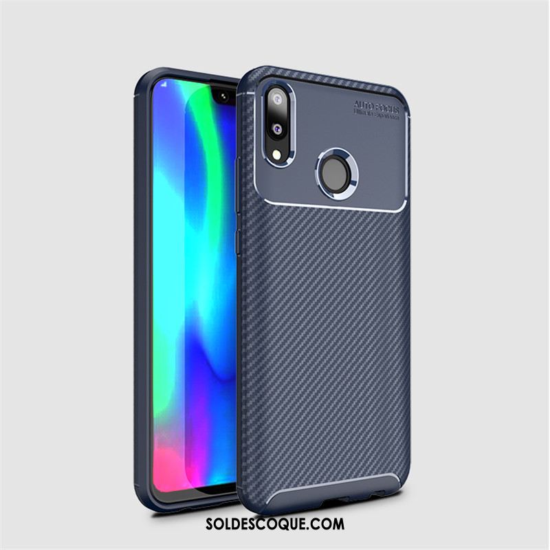 Coque Huawei Y7 2019 Fibre Protection Téléphone Portable Fluide Doux Jeunesse France