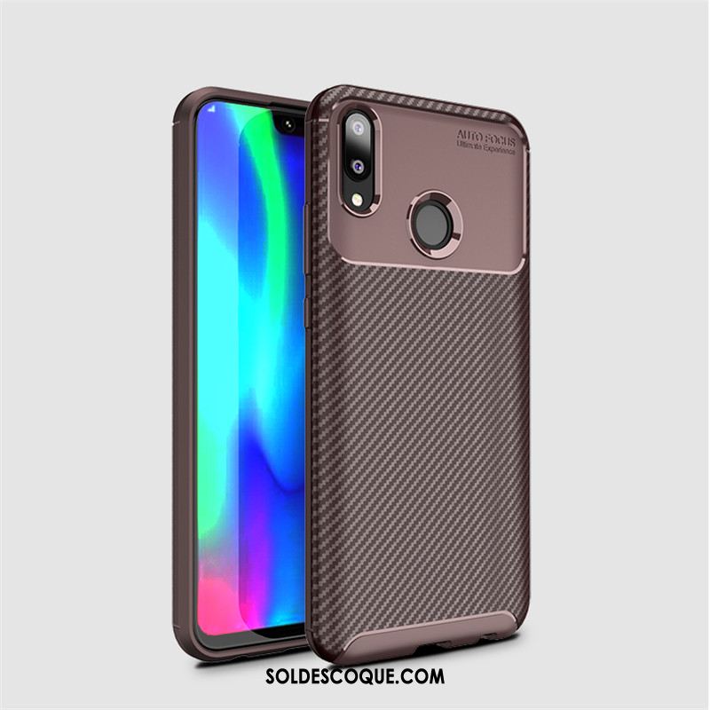 Coque Huawei Y7 2019 Fibre Protection Téléphone Portable Fluide Doux Jeunesse France