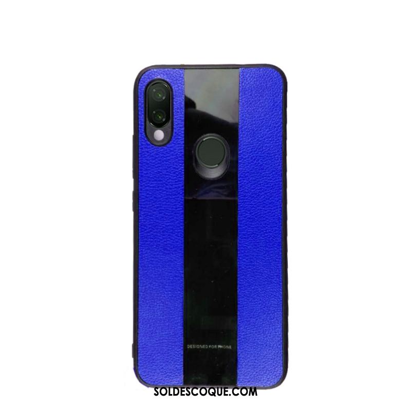 Coque Huawei Y7 2019 Jaune Téléphone Portable Fluide Doux Étui Épissure Pas Cher