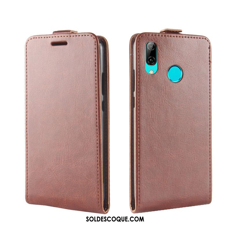 Coque Huawei Y7 2019 Portefeuille Protection Rouge Téléphone Portable Étui En Vente