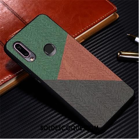 Coque Huawei Y7 2019 Protection Épissure Fluide Doux Étui Téléphone Portable Housse En Ligne