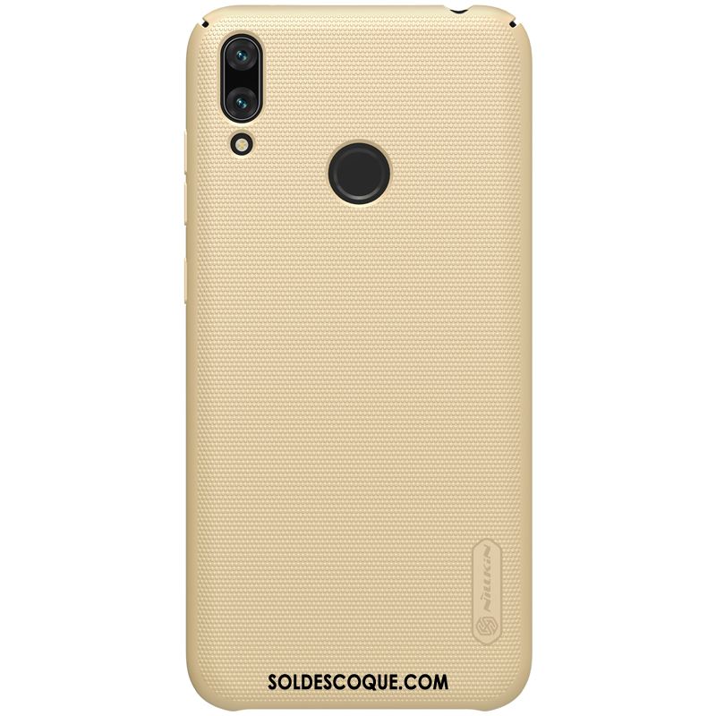 Coque Huawei Y7 2019 Rouge Protection Incassable Or Étui Soldes