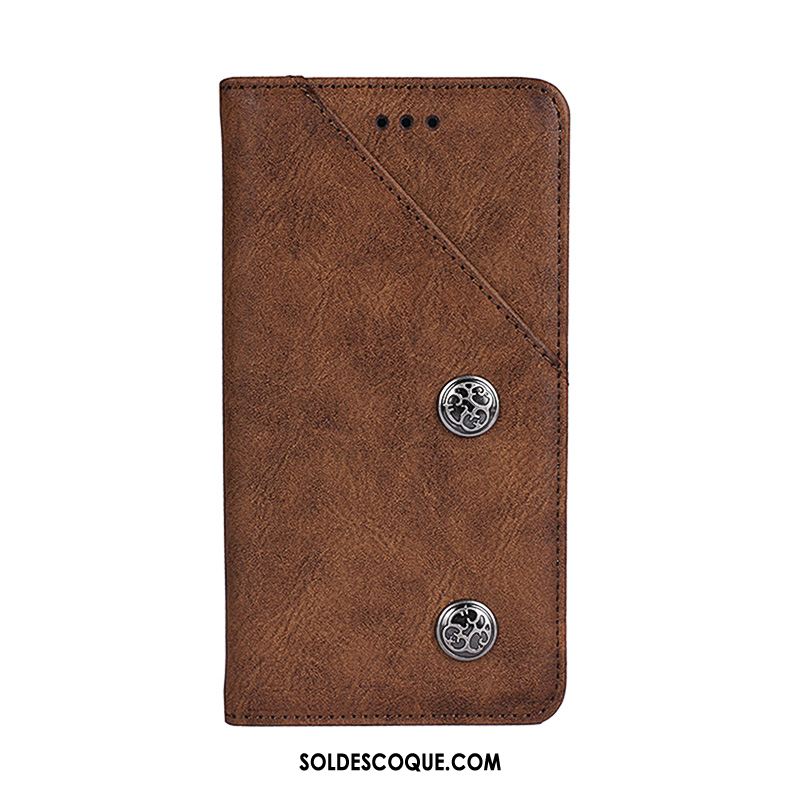 Coque Huawei Y7 2019 Téléphone Portable Étui Carte Étui En Cuir Créatif Soldes