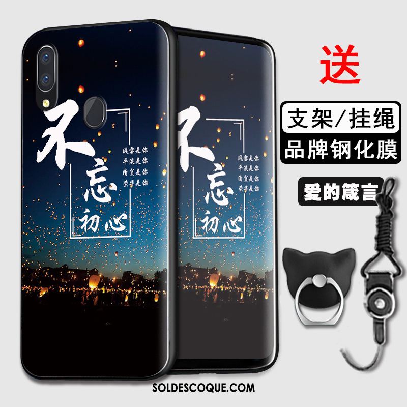 Coque Huawei Y7 2019 Étoile Amoureux Fluide Doux Personnalisé Étui Soldes