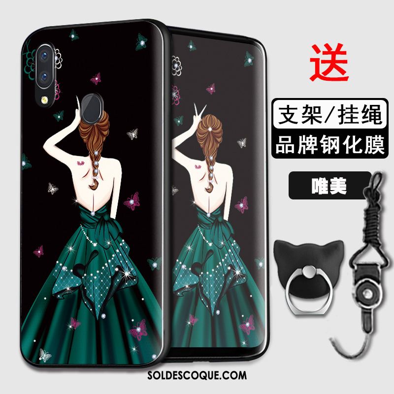 Coque Huawei Y7 2019 Étoile Amoureux Fluide Doux Personnalisé Étui Soldes