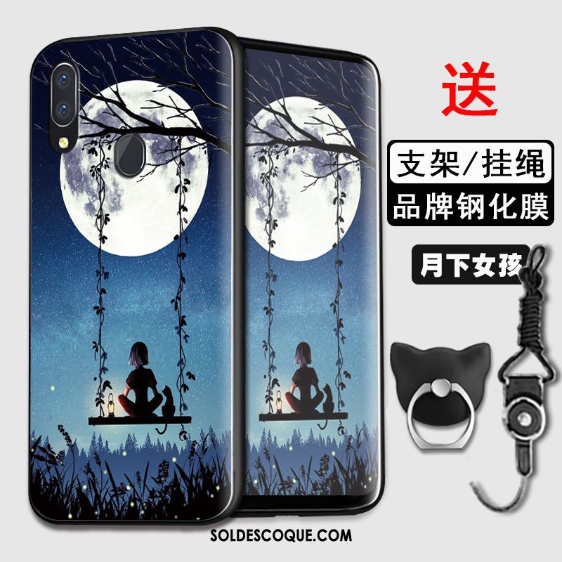 Coque Huawei Y7 2019 Étoile Amoureux Fluide Doux Personnalisé Étui Soldes