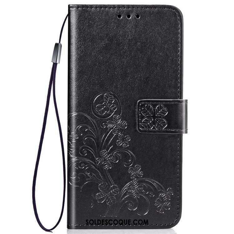 Coque Huawei Y7 2019 Étui En Cuir Tout Compris Incassable Téléphone Portable Bleu Housse Soldes