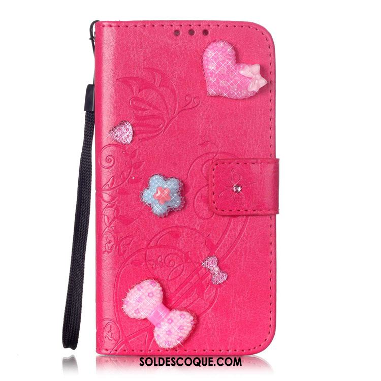 Coque Lg G4 Amour Rose Téléphone Portable Papillon Incassable Soldes