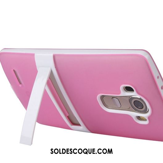 Coque Lg G4 Bonbons Rose Fluide Doux Silicone Téléphone Portable Pas Cher