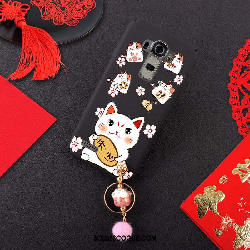 Coque Lg G4 Chiens Ornements Suspendus Incassable Étui Rouge Pas Cher