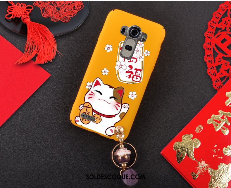 Coque Lg G4 Chiens Ornements Suspendus Incassable Étui Rouge Pas Cher