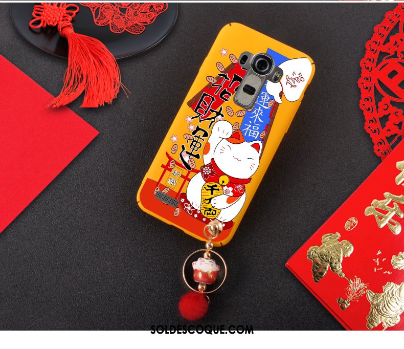 Coque Lg G4 Chiens Ornements Suspendus Incassable Étui Rouge Pas Cher