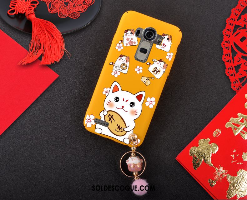 Coque Lg G4 Chiens Ornements Suspendus Incassable Étui Rouge Pas Cher