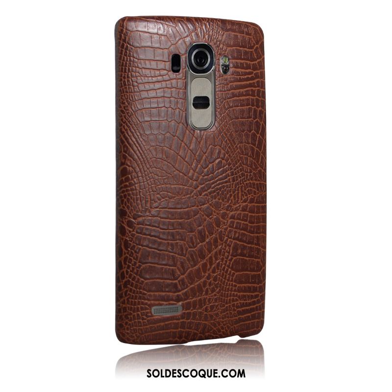 Coque Lg G4 Difficile Bleu Téléphone Portable Incassable Cuir Housse Pas Cher