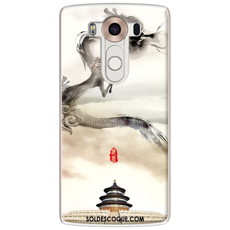 Coque Lg G4 Encre Personnalité Étui Téléphone Portable Style Chinois Soldes