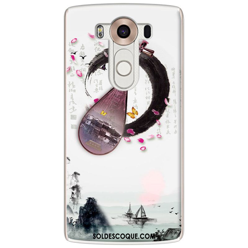 Coque Lg G4 Encre Personnalité Étui Téléphone Portable Style Chinois Soldes