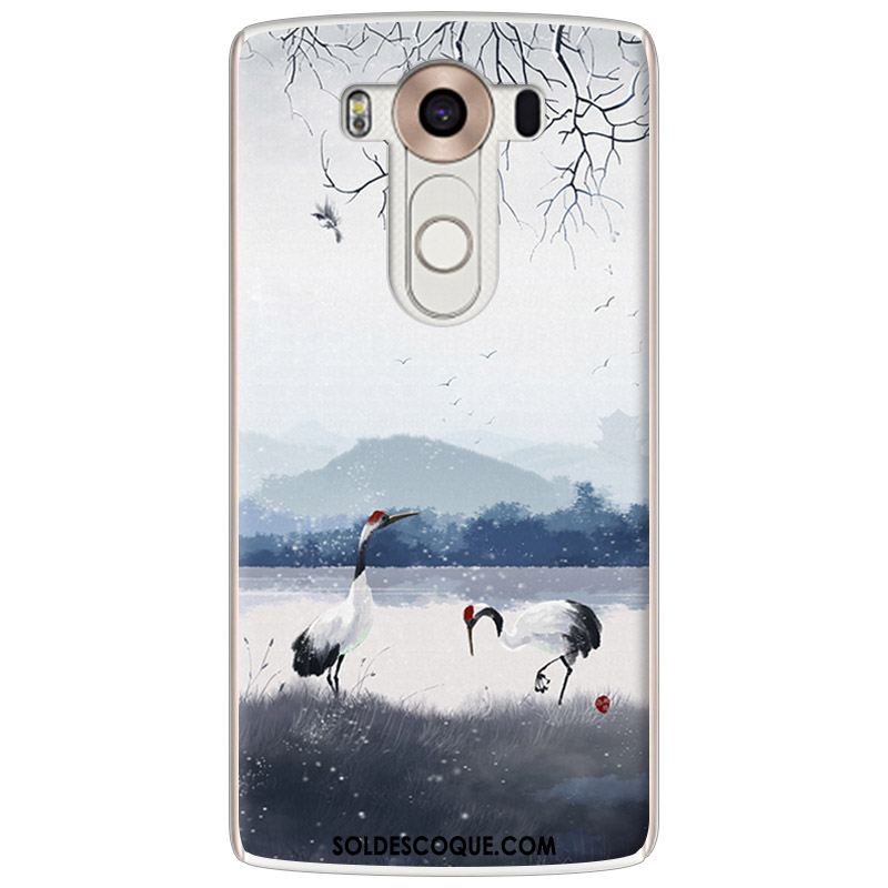 Coque Lg G4 Encre Personnalité Étui Téléphone Portable Style Chinois Soldes