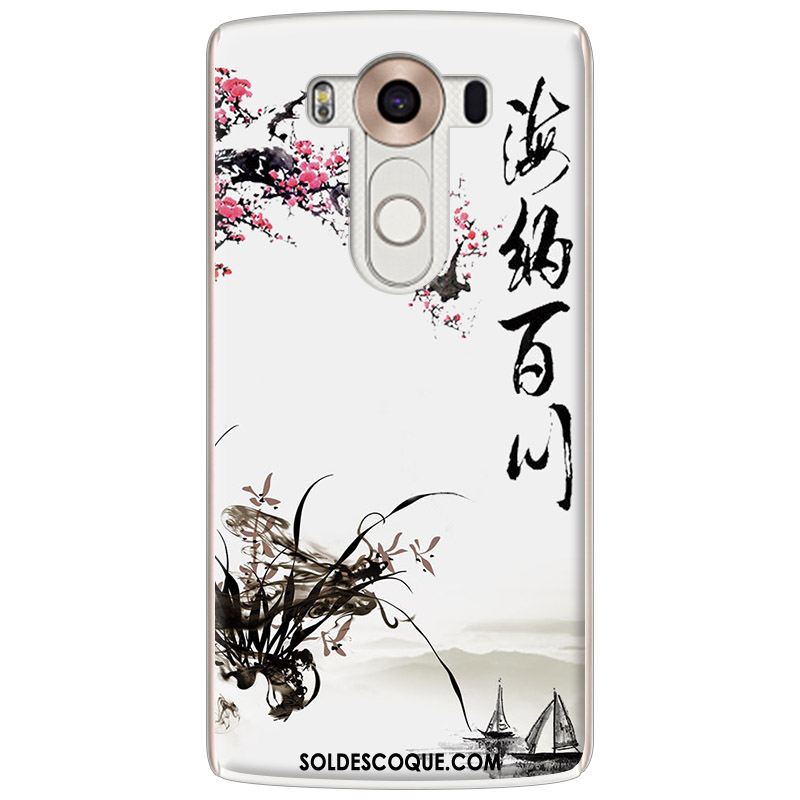 Coque Lg G4 Encre Personnalité Étui Téléphone Portable Style Chinois Soldes