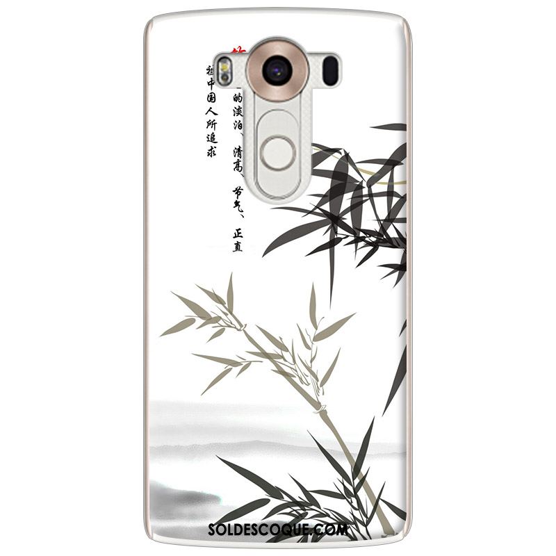 Coque Lg G4 Encre Personnalité Étui Téléphone Portable Style Chinois Soldes