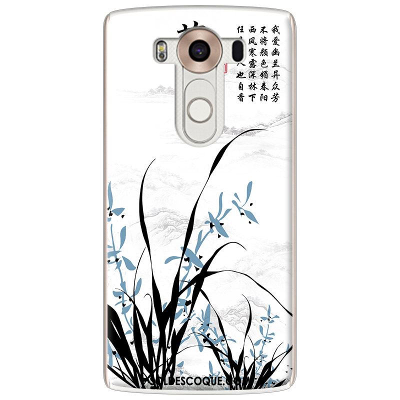 Coque Lg G4 Encre Personnalité Étui Téléphone Portable Style Chinois Soldes