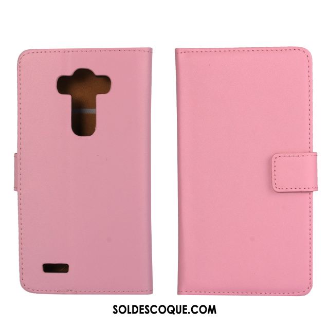 Coque Lg G4 Modèle Fleurie Violet Étui En Cuir Protection Téléphone Portable Pas Cher