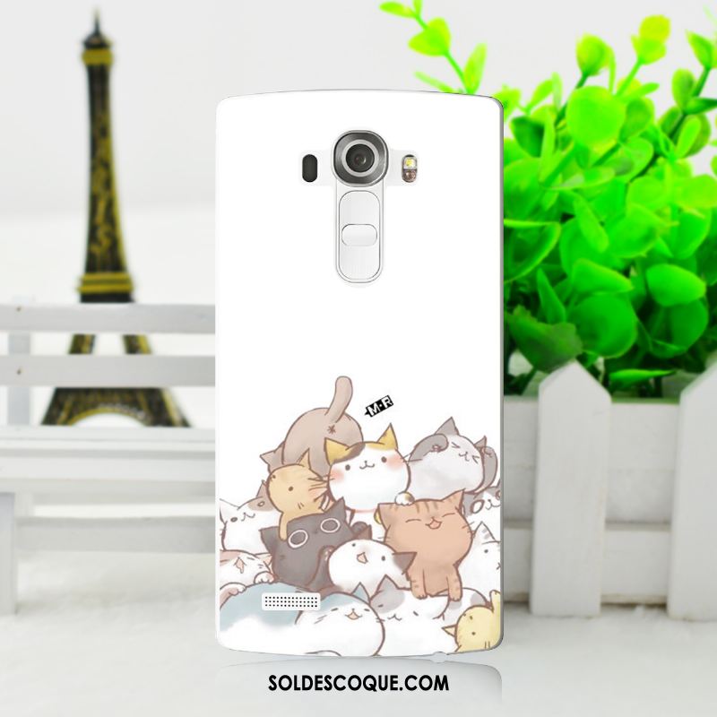 Coque Lg G4 Peinture Protection Étui Fluide Doux Dessin Animé France