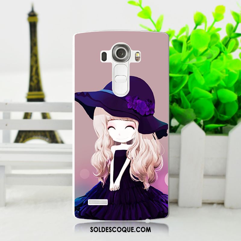 Coque Lg G4 Peinture Protection Étui Fluide Doux Dessin Animé France