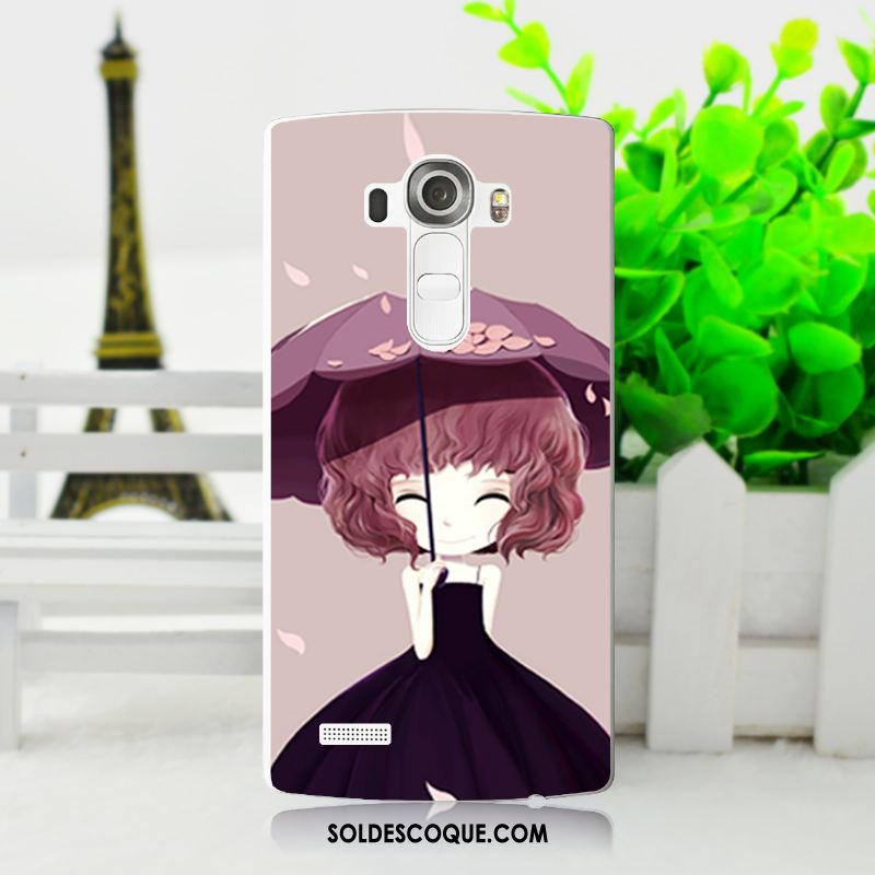 Coque Lg G4 Peinture Protection Étui Fluide Doux Dessin Animé France