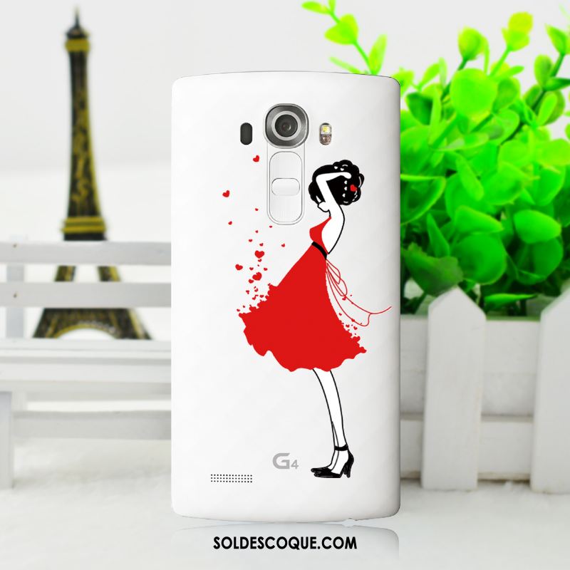 Coque Lg G4 Peinture Protection Étui Fluide Doux Dessin Animé France