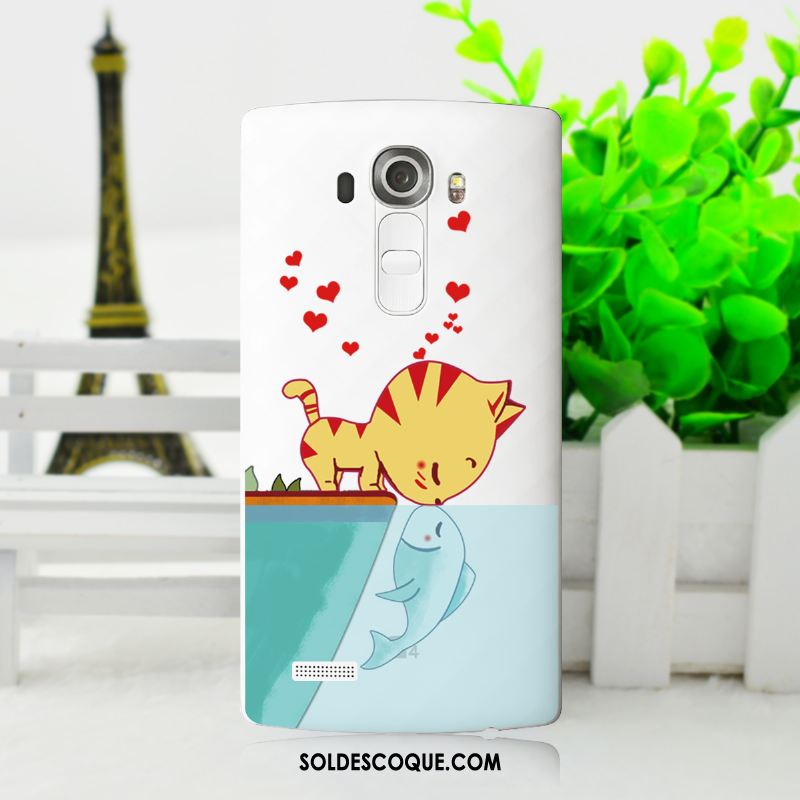 Coque Lg G4 Peinture Protection Étui Fluide Doux Dessin Animé France