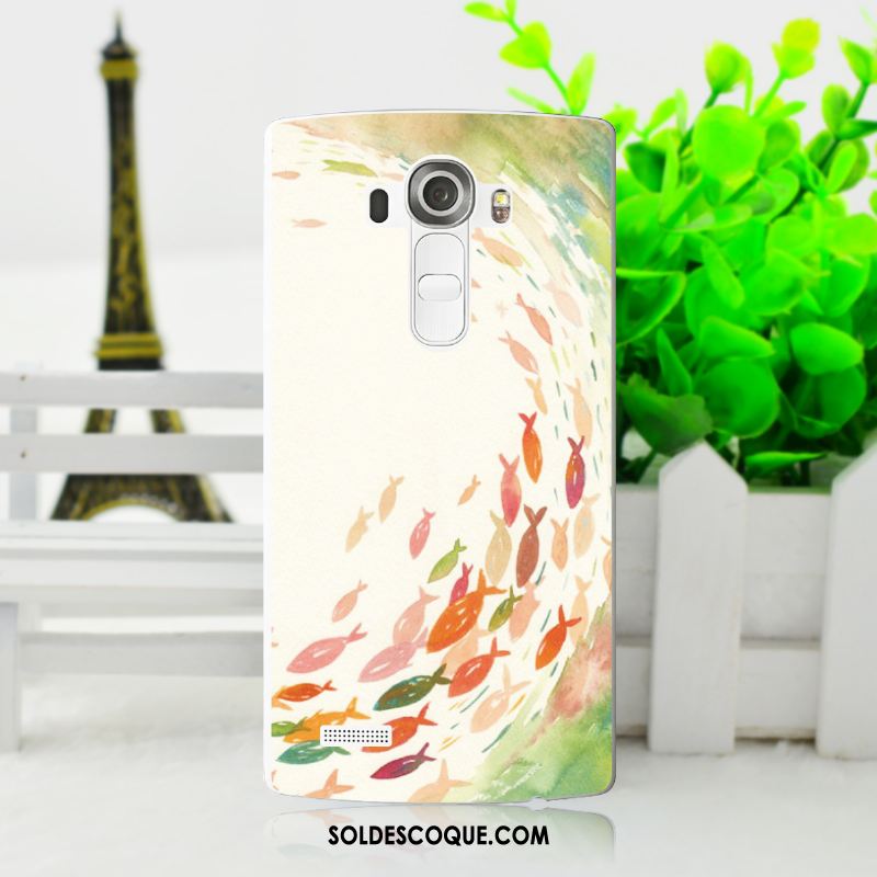 Coque Lg G4 Peinture Protection Étui Fluide Doux Dessin Animé France