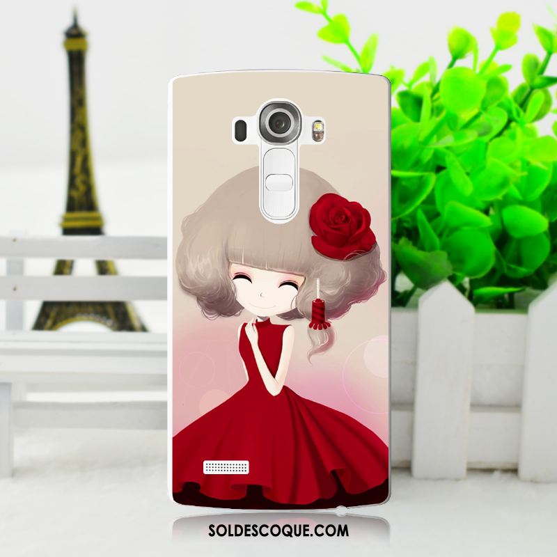 Coque Lg G4 Peinture Protection Étui Fluide Doux Dessin Animé France