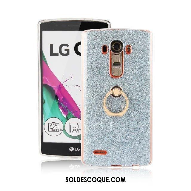Coque Lg G4 Protection Rose Téléphone Portable Fluide Doux Anneau En Ligne