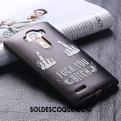 Coque Lg G4 Silicone Protection Dessin Animé Étui Fluide Doux Soldes