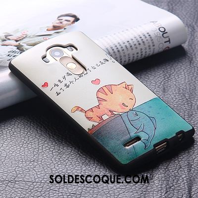 Coque Lg G4 Silicone Protection Dessin Animé Étui Fluide Doux Soldes