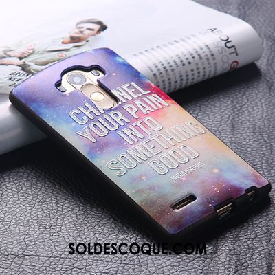 Coque Lg G4 Silicone Protection Dessin Animé Étui Fluide Doux Soldes