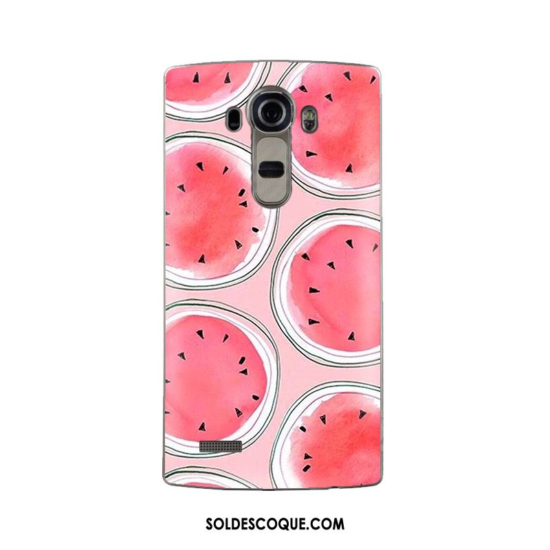 Coque Lg G4 Tout Compris Silicone Personnalisé Fluide Doux Blanc Soldes