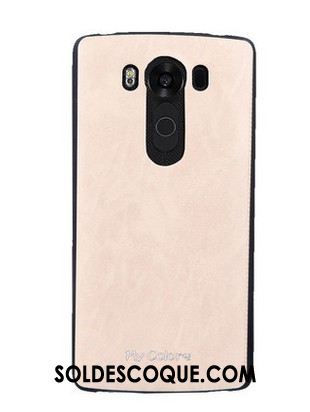 Coque Lg G4 Téléphone Portable Fluide Doux Cuir Bleu Qualité Soldes